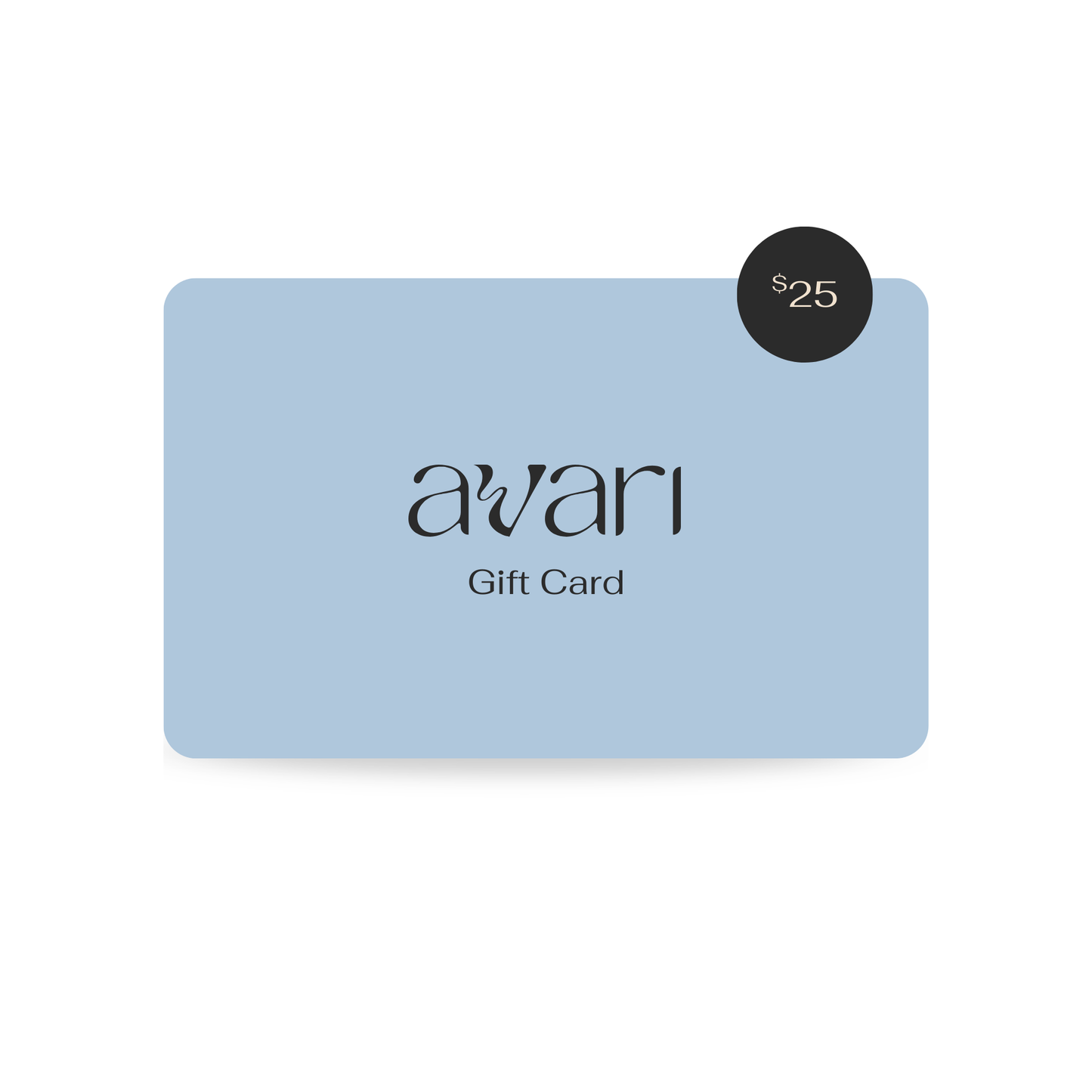 The Avari Gift Card